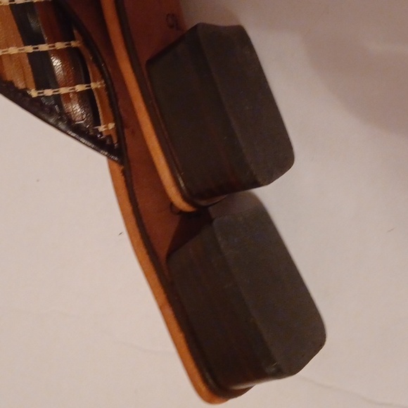 Tommy Bahama Women's Leather Woven Sandals size 6 - Picture 8 of 9